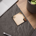 Spiral-bound Post-it® Note Pad by Printify with lined pages for inspirational desk notes and easy note-taking.