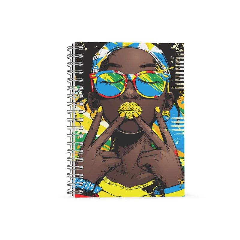 Yello Kisses Spiral Note Books