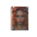 Dreamy Gaze Spiral Note Books