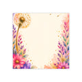 Floral Dandelion Post-it Note Pads — Watercolor Flower Sticky Notes for Notes & Gifts