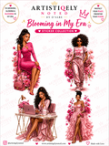 Blooming In My Era 03 sticker sheet by Artistiqely Noted featuring floral and artistic stickers on a white background.